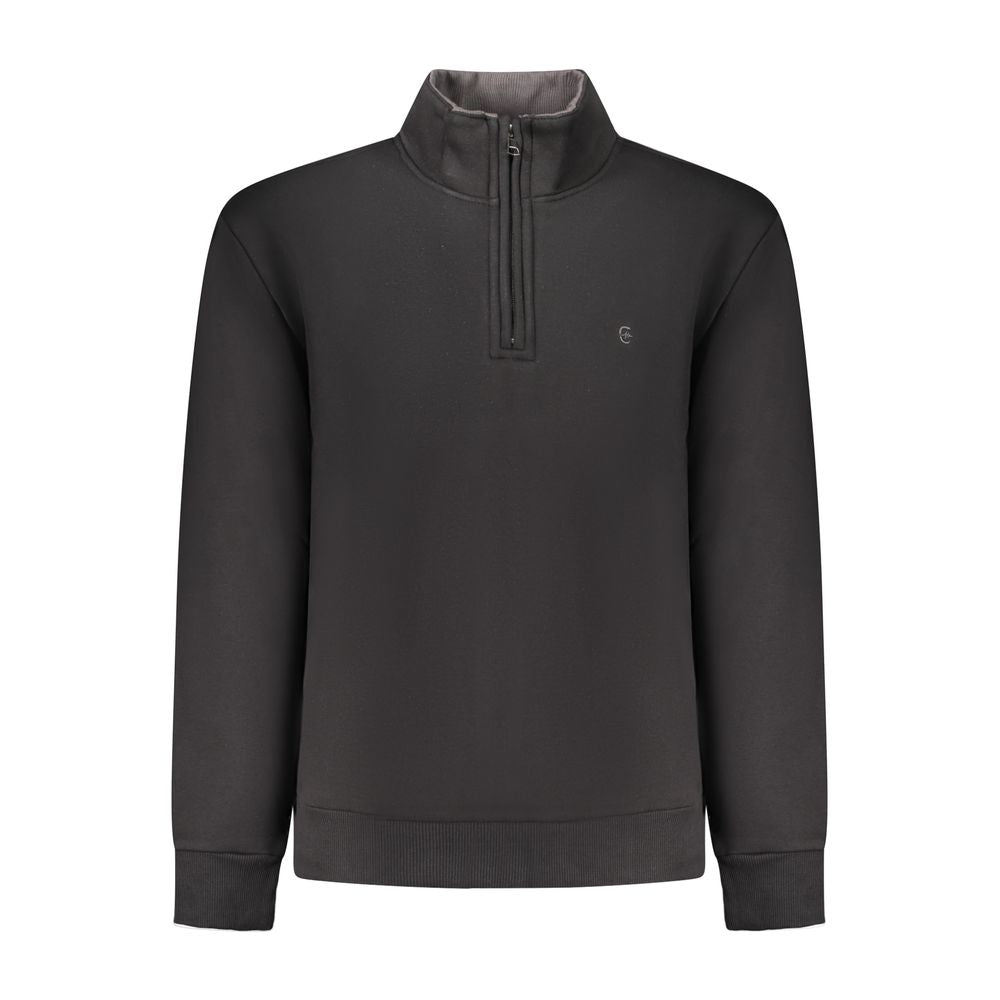 Coveri Moving Schwarzer Baumwoll-Herren-Sweatshirt