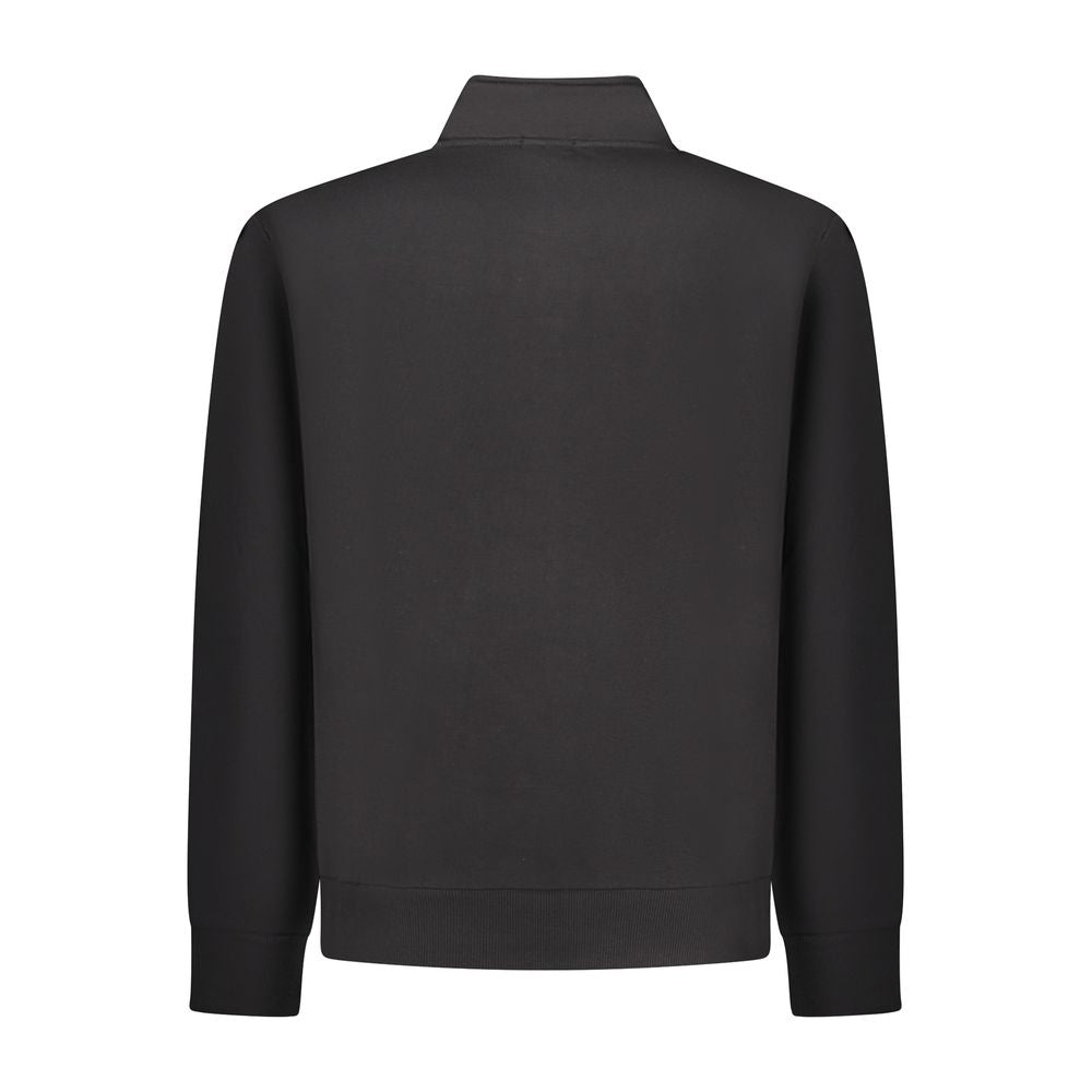 Coveri Moving Schwarzer Baumwoll-Herren-Sweatshirt