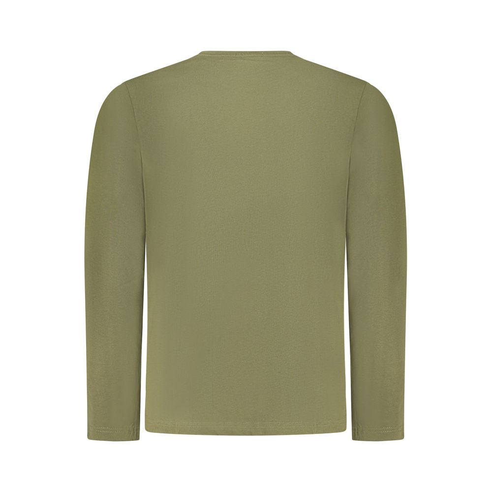 Coveri Moving "Men's Green Cotton T-Shirt"