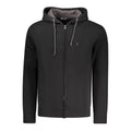 Coveri Moving Men's Black Cotton Hoodie