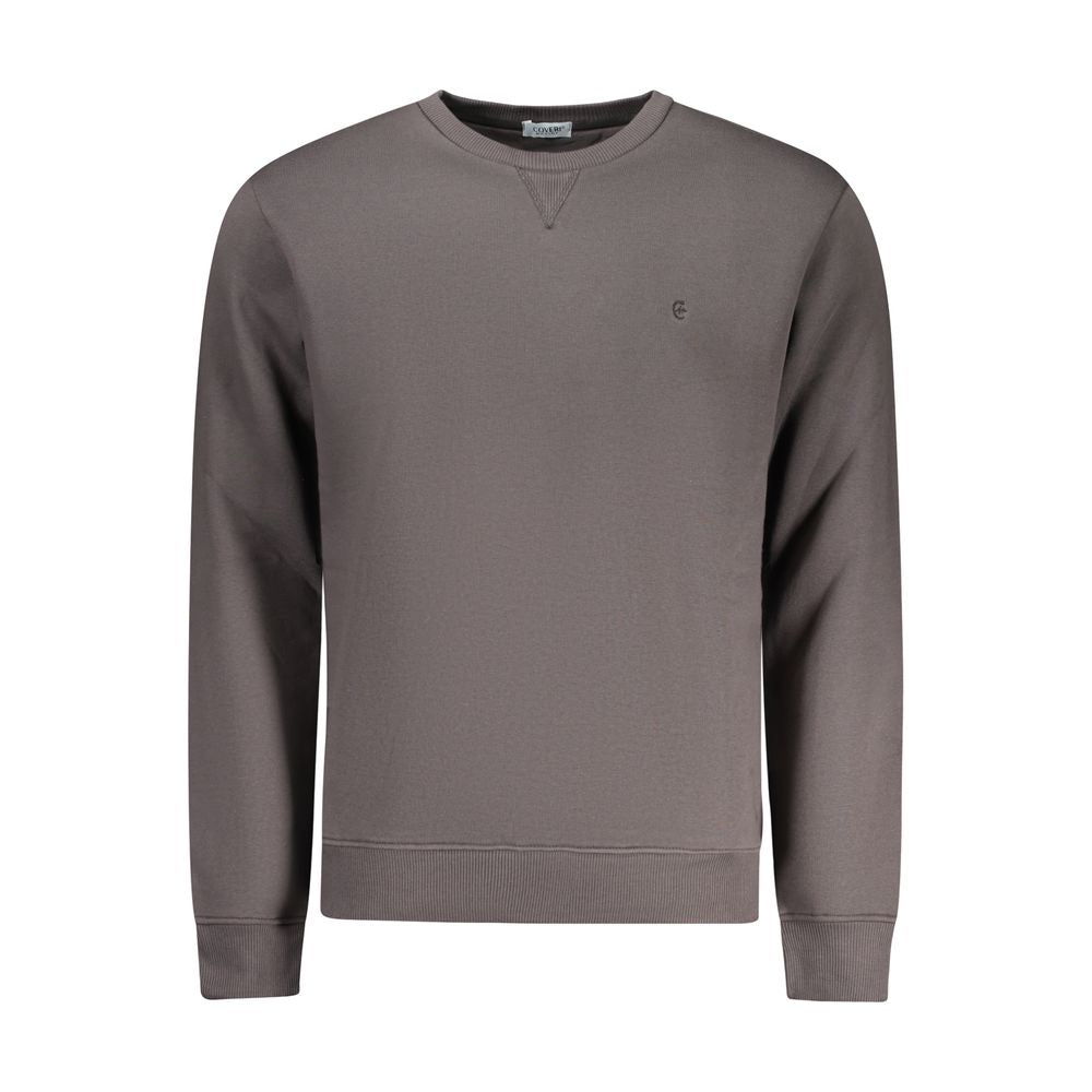 Coveri Moving Grigio Baumwoll-Sweatshirt für Herren