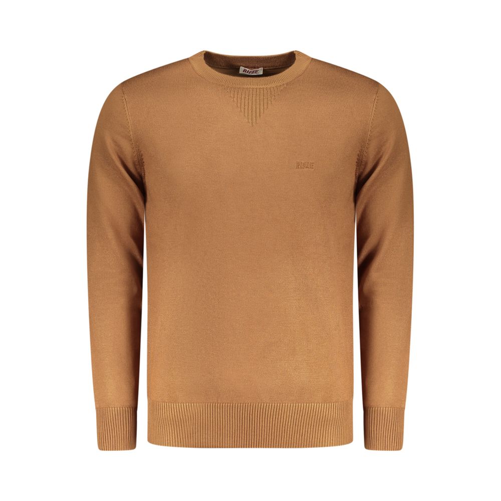 Rifle Marrone Viskose Herrenpullover