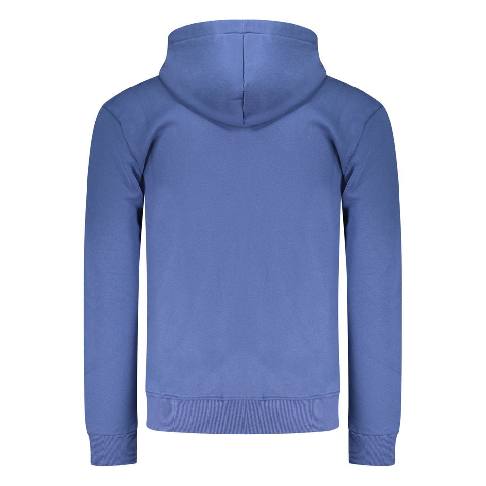 Coveri Moving Blauer Baumwoll-Kapuzenpullover für Herren