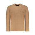 Coveri Moving Men's Brown Cotton T-Shirt