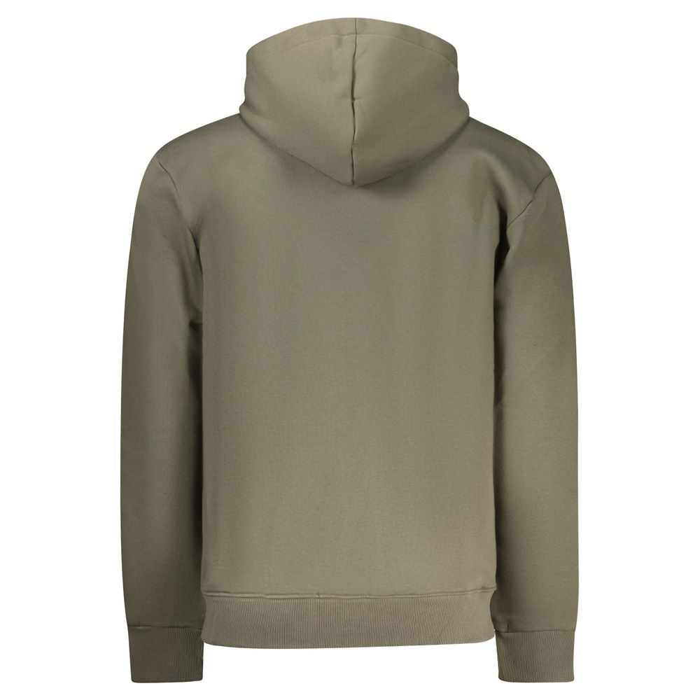 Coveri Moving Green Cotton Men's Sweatshirt