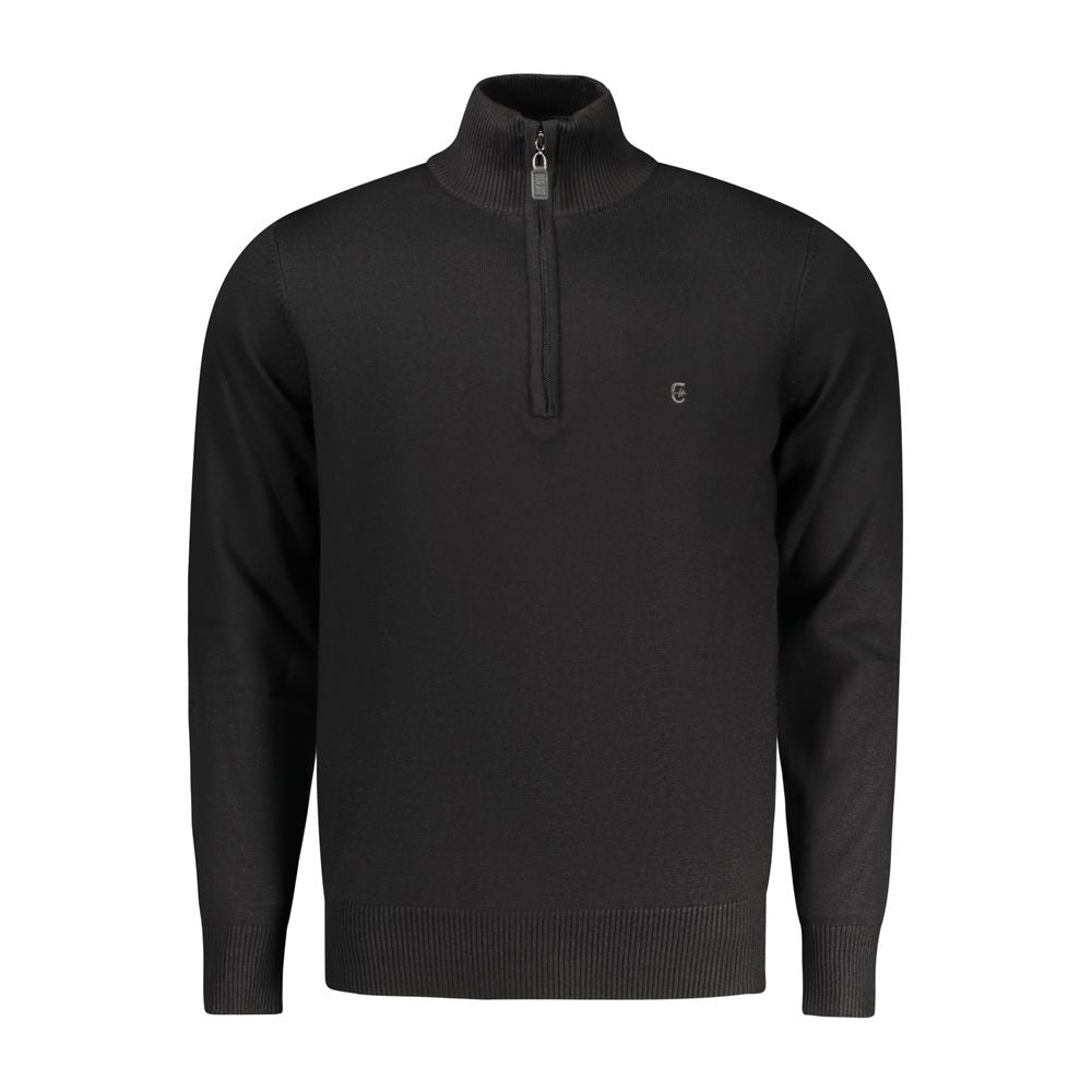 Coveri Moving Black Viscose Men's Pullover