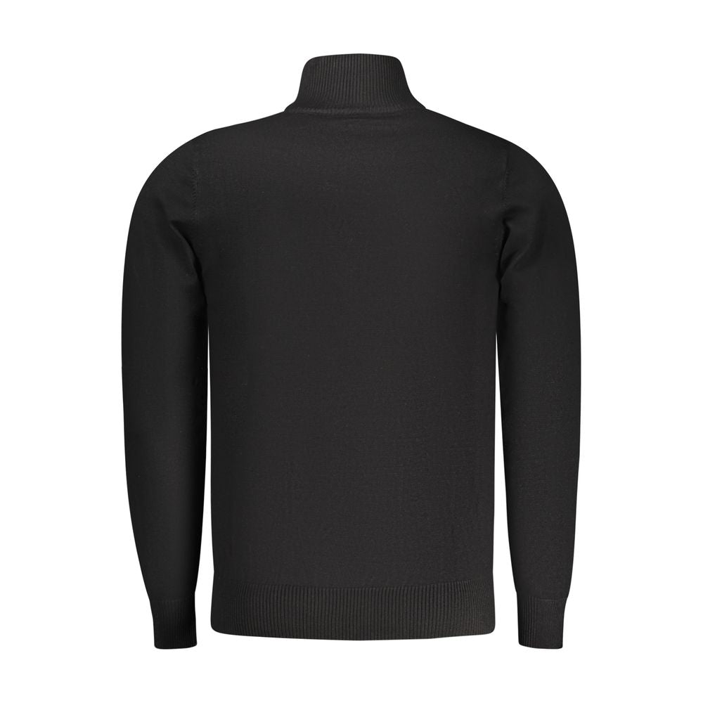Coveri Moving Black Viscose Men's Pullover