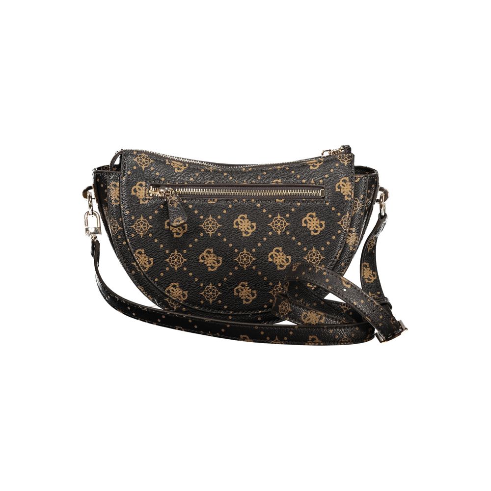 Guess Jeans Damenhandtasche aus Polyurethan in Marrone