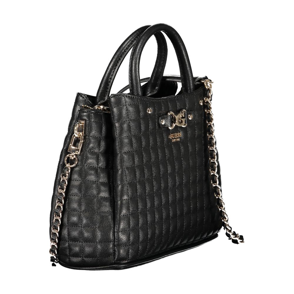 Guess Jeans Women's Black Polyurethane Handbag