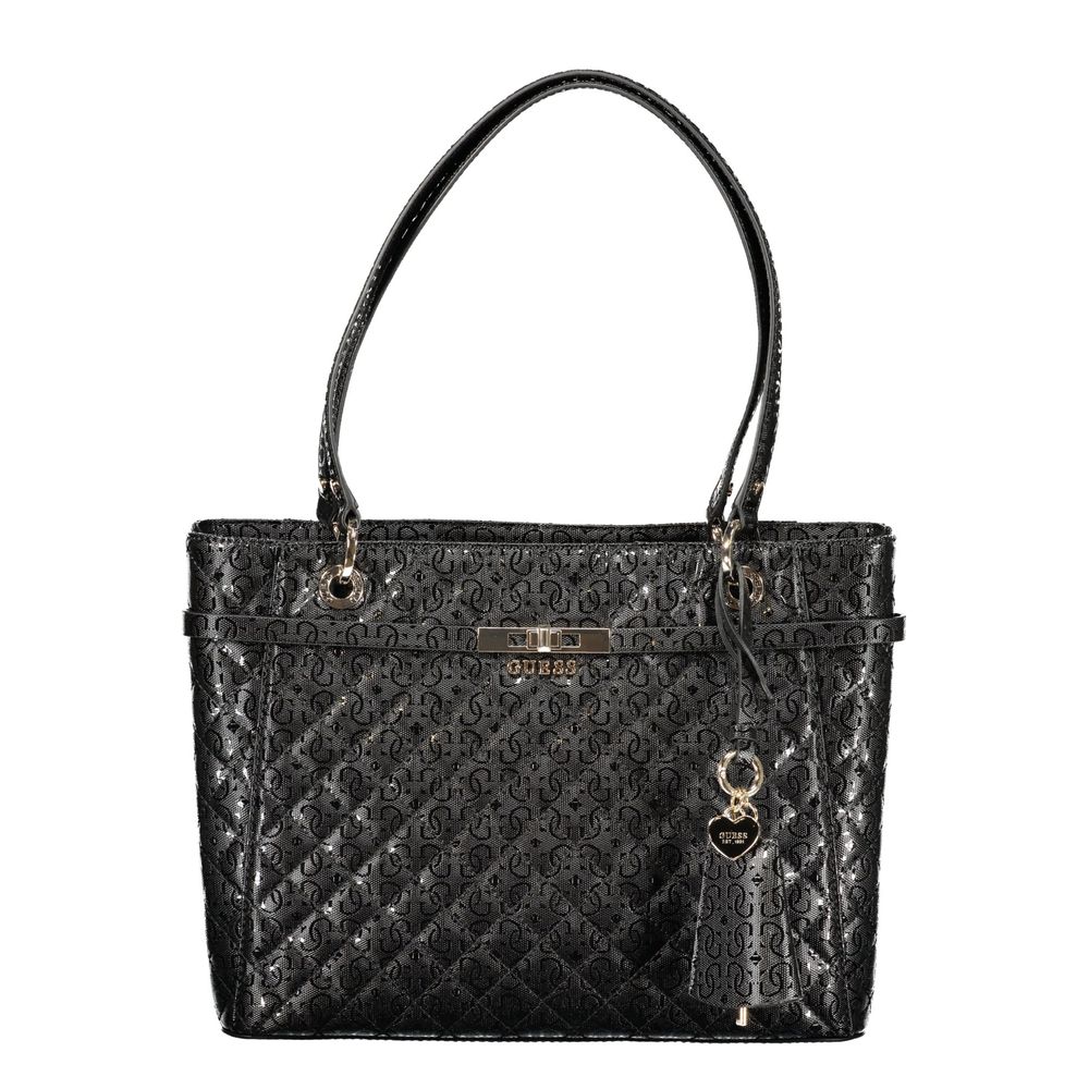 Guess Jeans Women's Black Polyurethane Handbag