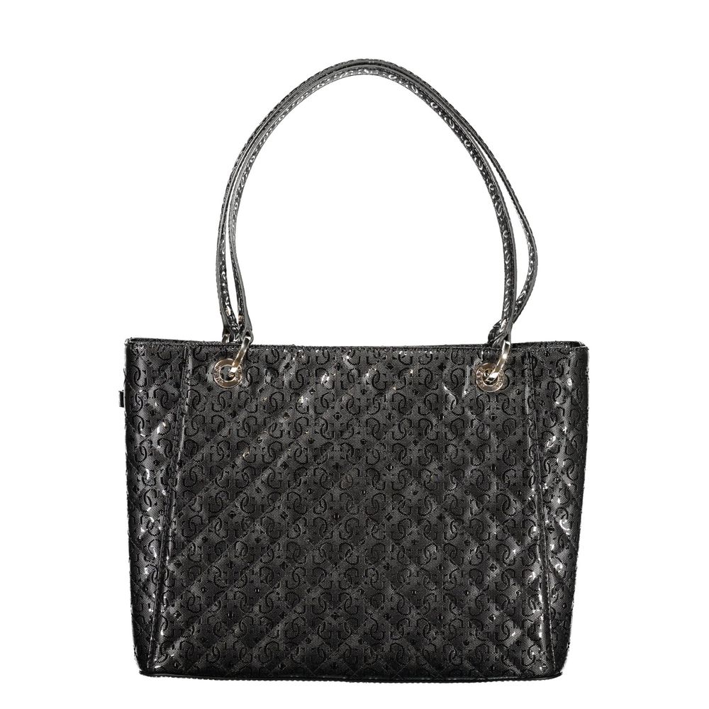 Guess Jeans Women's Black Polyurethane Handbag
