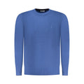 Coveri Moving Blauer Herrenpullover aus Viskose