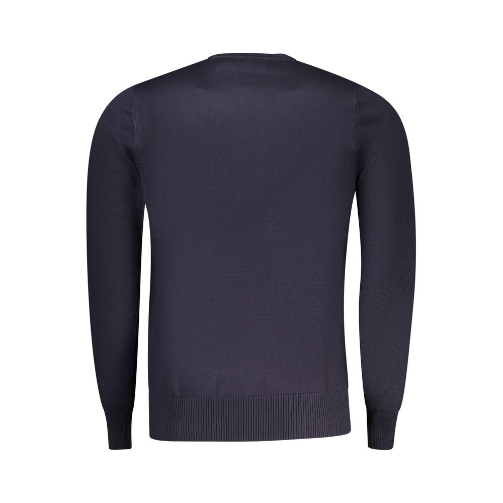 Coveri Moving Blue Viscose Men's Sweater