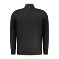 Coveri Moving Schwarzer Herrenpullover aus Viskose