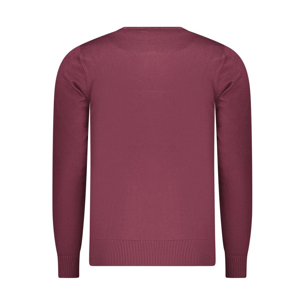 Coveri Moving Rosso Viskose Herrenpullover