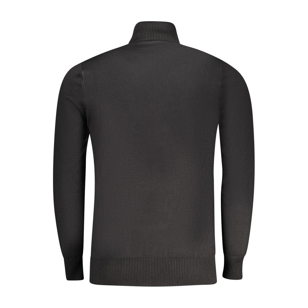 Coveri Moving Nero Viscosa Herrenpullover