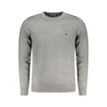 Coveri Moving Grey Viscose Men's Pullover