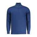 Coveri Moving Blauer Herrenpullover aus Viskose