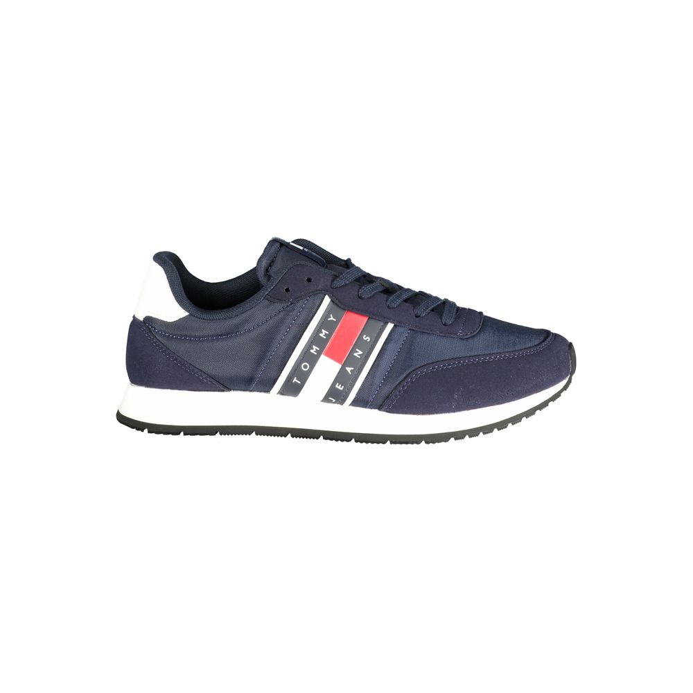 Tommy Hilfiger Blauer Herren-Sneaker aus Polyurethan