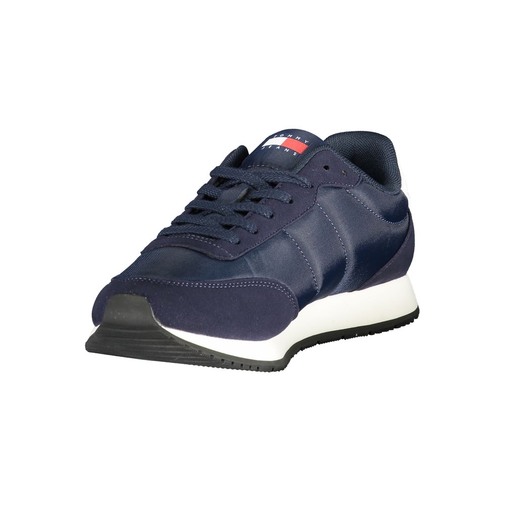 Tommy Hilfiger Blauer Herren-Sneaker aus Polyurethan
