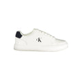 Calvin Klein White Polyurethane Men's Sneakers