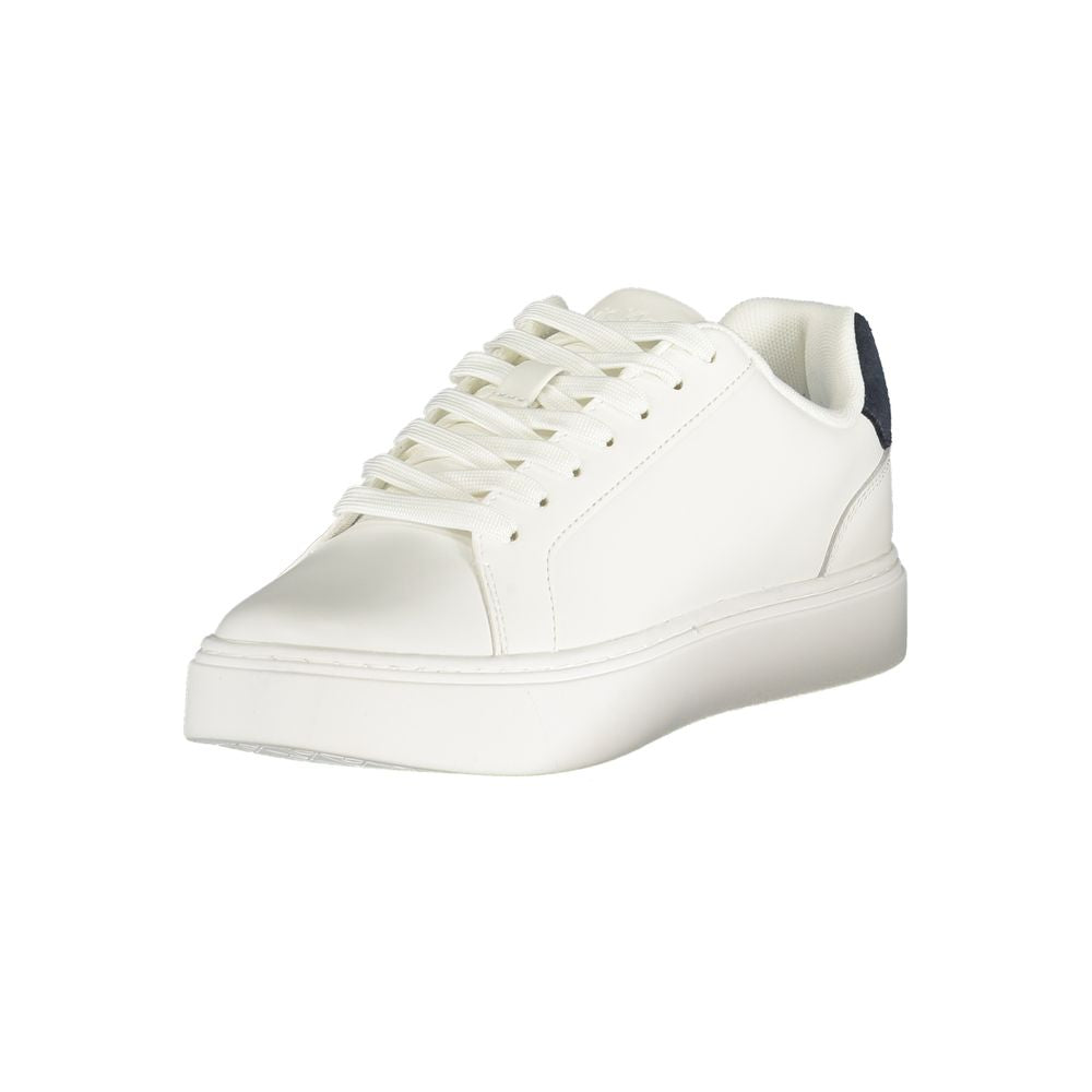 Calvin Klein White Polyurethane Men's Sneakers