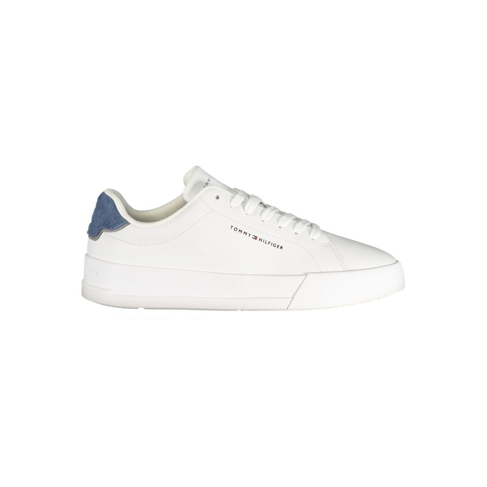 Tommy Hilfiger Men's White Polyurethane Sneaker