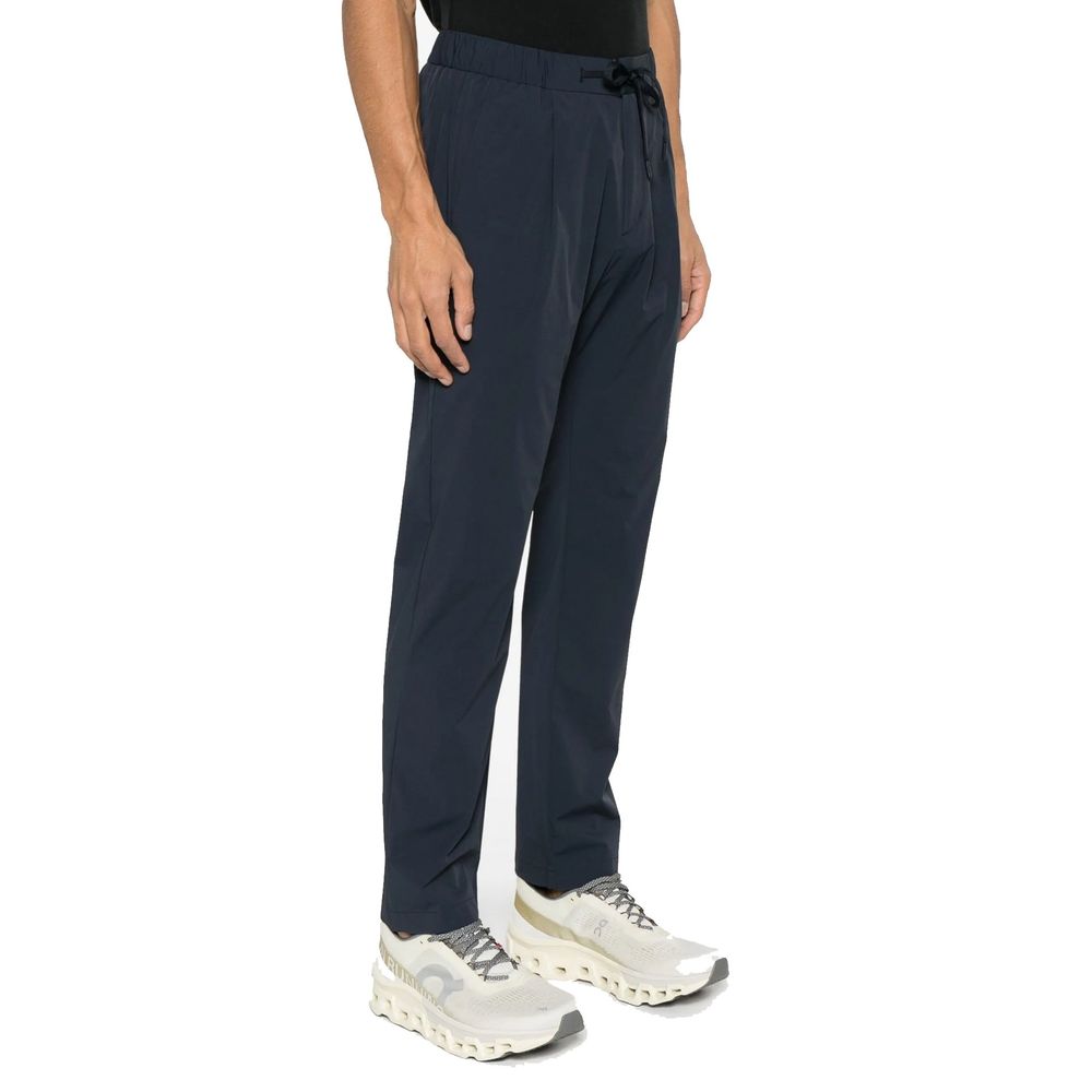 Herno Graue Freizeithose aus Elasthan