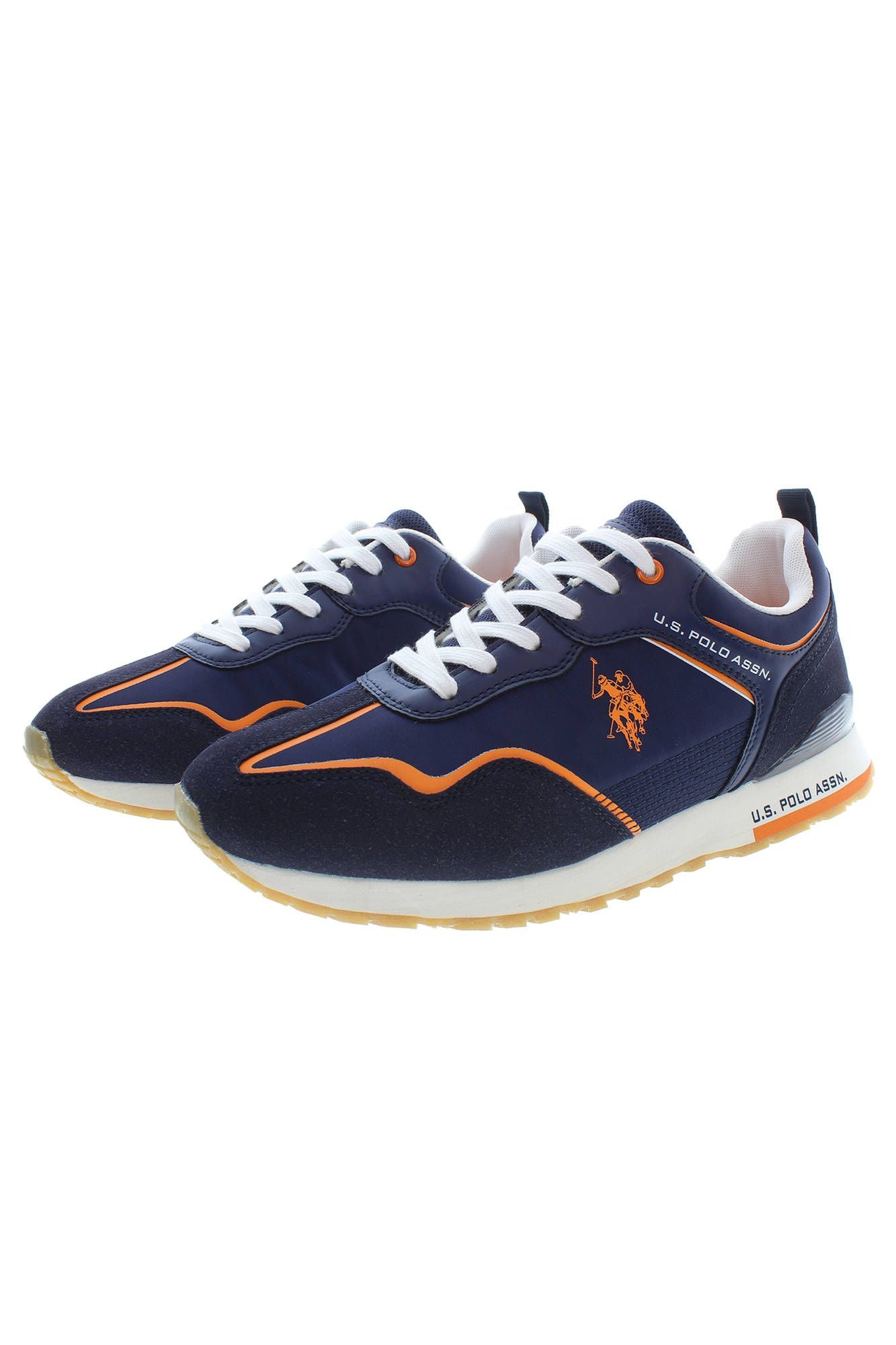 U.S. POLO ASSN. Blaue Sportschuhe aus Polyester