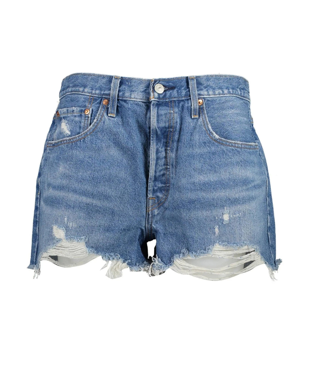 Levi's Blaue Jeans-Shorts