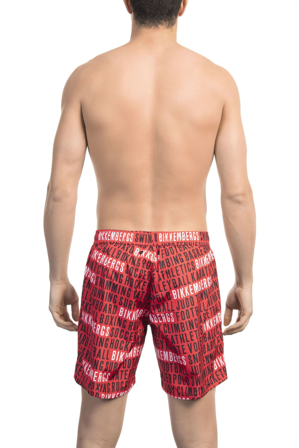 Bikkembergs Mehrfarbige Badeshorts aus Polyester