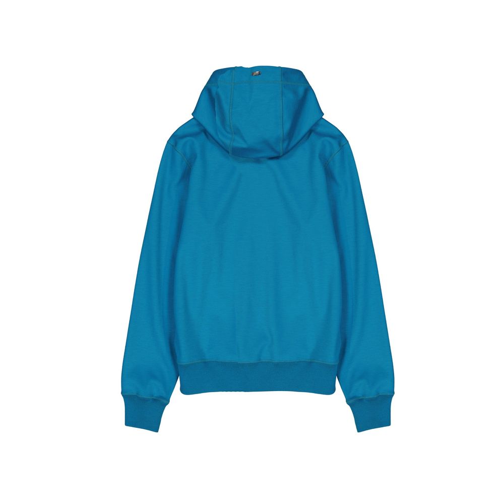 Herno Blauer Sweatshirt aus Polyester