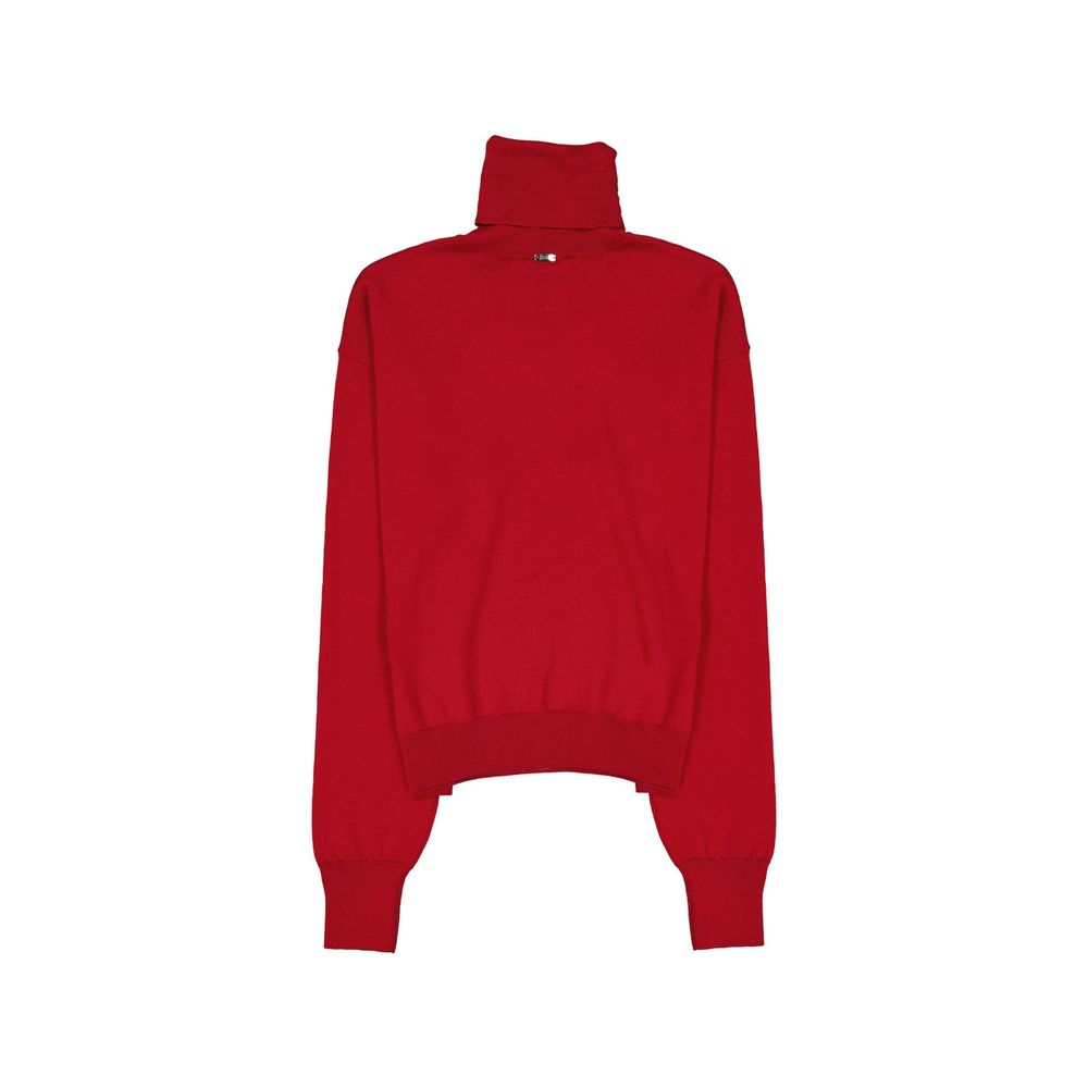 Herno Multicolor Turtleneck Sweater in Pure Virgin Wool