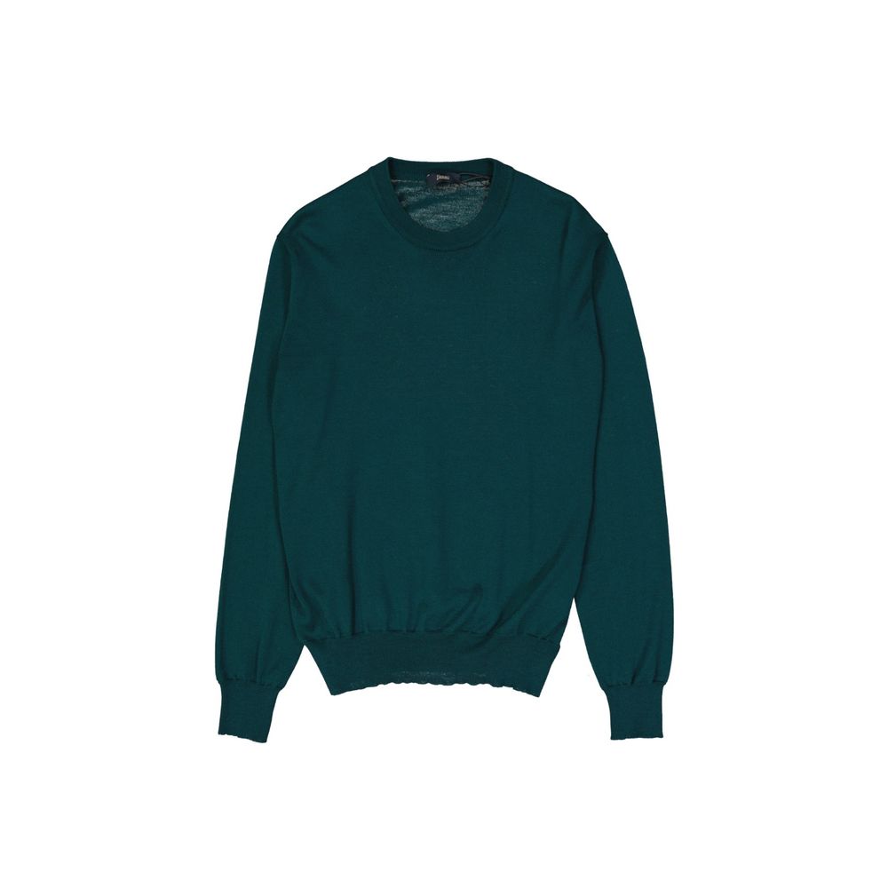 Herno Two-Tone Virgin Wool Sweater