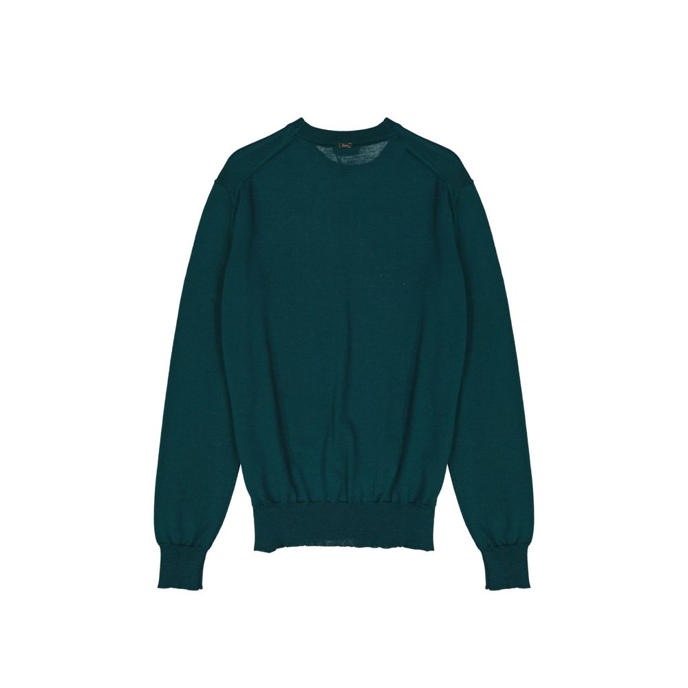 Herno Two-Tone Virgin Wool Sweater