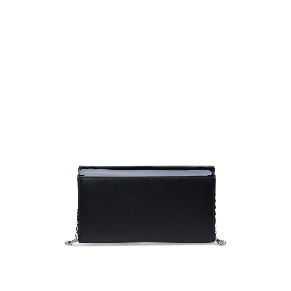 Maison Margiela Schwarzes Kalbsleder Portemonnaie