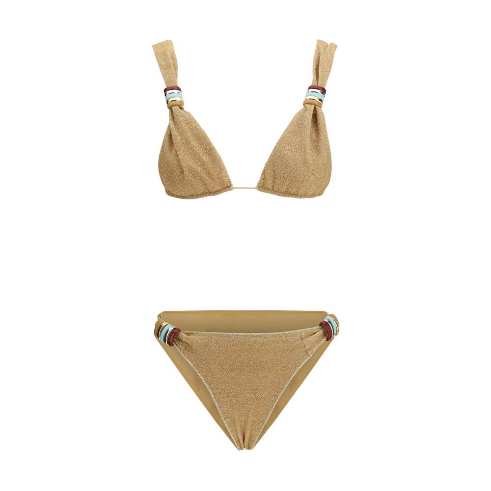 Oséree Gold Polyamid Bikini