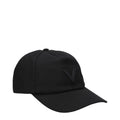 Valentino Garavani Black Cotton Baseball Cap