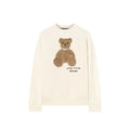 Palm Angels Weißes Baumwoll-Sweatshirt