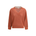 Brunello Cucinelli Mehrfarbiger Kaschmirpullover