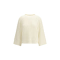 Fabiana Filippi Beiger Sweatshirt aus Fleece-Wolle
