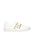 Valentino Garavani Weiße Low-Top-Sneaker aus Leder