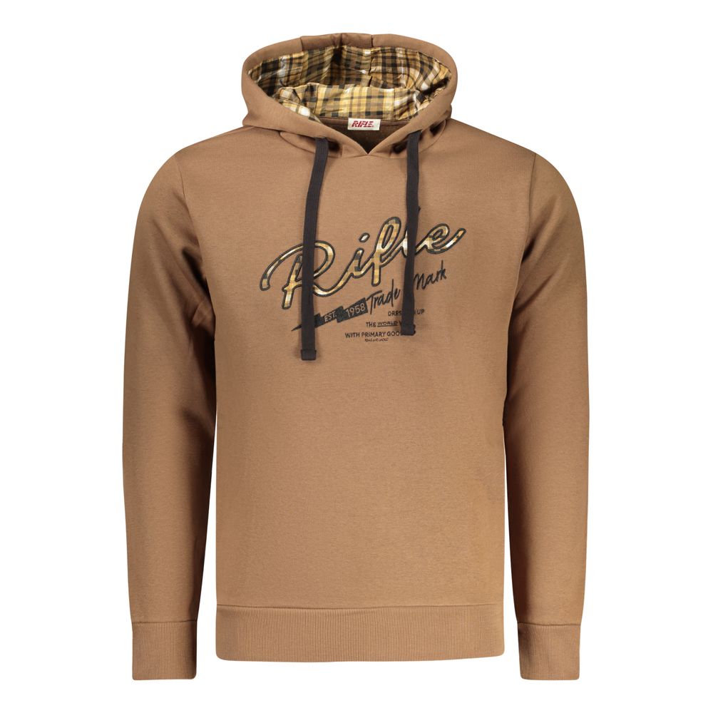 Rifle Marrone Baumwoll-Sweatshirt für Herren