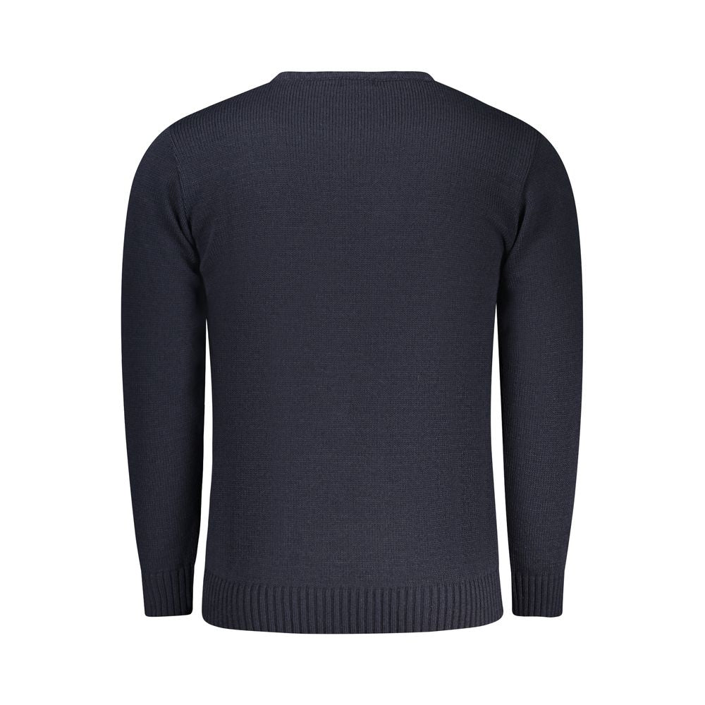 Rifle Blauer Herrenpullover aus Acryl