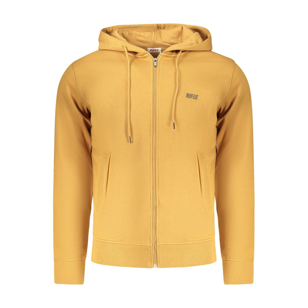 Rifle Men's Brown Cotton Sweatshirt