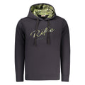 Rifle Blauer Baumwoll-Kapuzenpullover für Herren