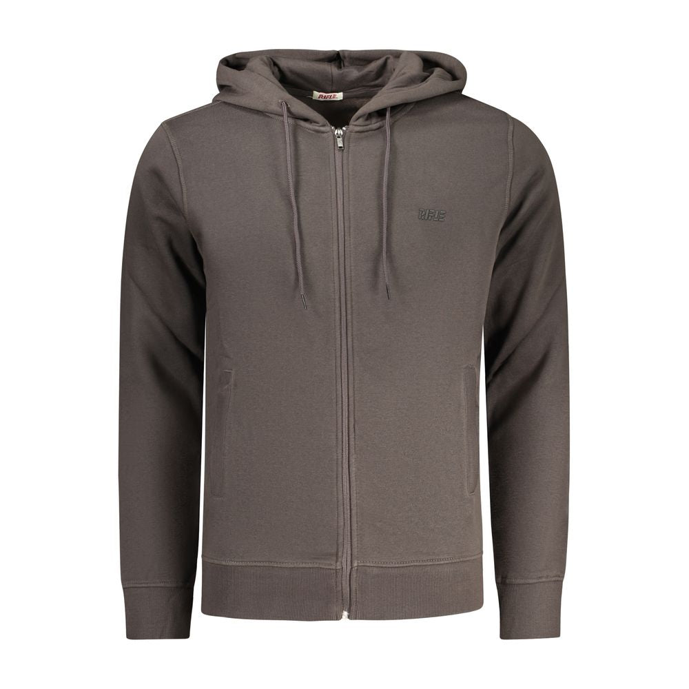 Rifle Grigio Herren-Kapuzenpullover aus Baumwolle