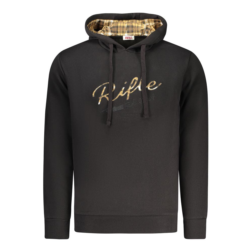 Rifle Men's Black Cotton Sweatshirt