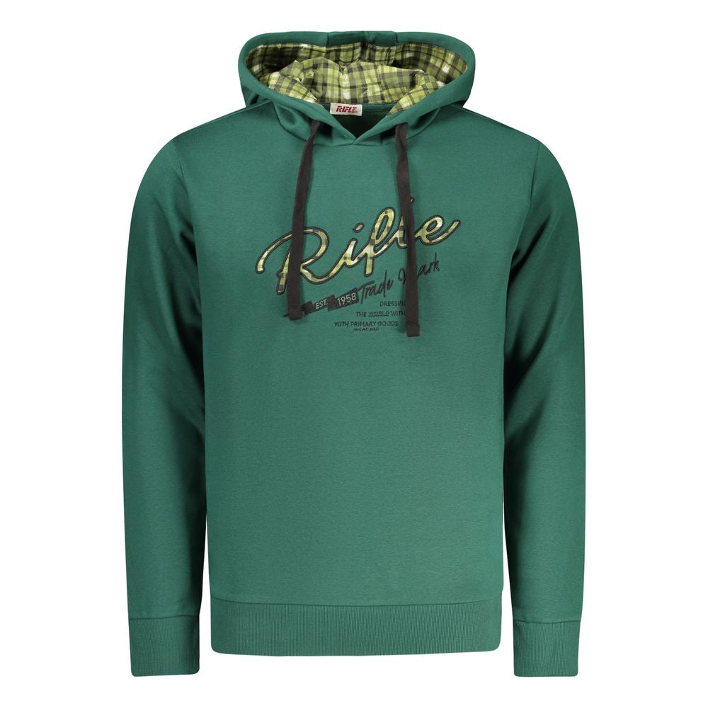 Rifle Verde Baumwoll-Kapuzenpullover für Herren