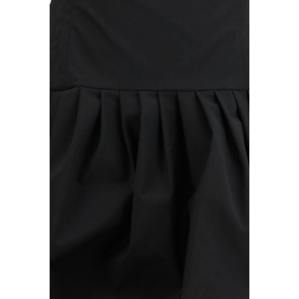 Magda Butrym Schwarzes Freizeitkleid aus Polyester